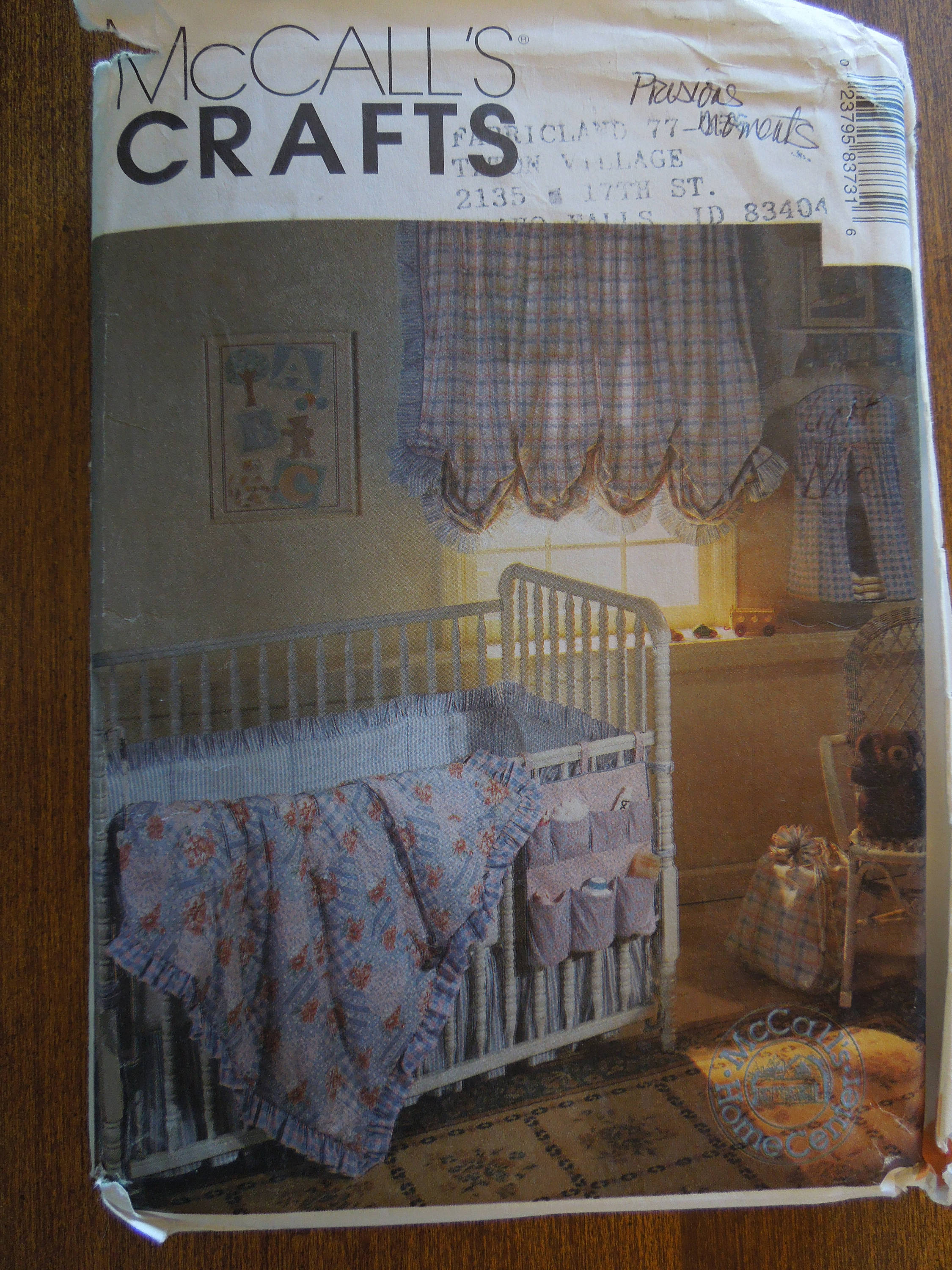 Crib bedding patterns clearance mccalls