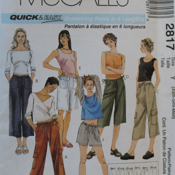 Drawstring Palazzo Pants Sewing Pattern – Patterns For Less