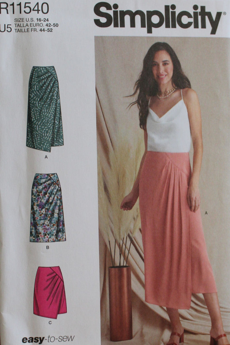 Simplicity R11540, Misses Skirts, Uncut Sewing Pattern