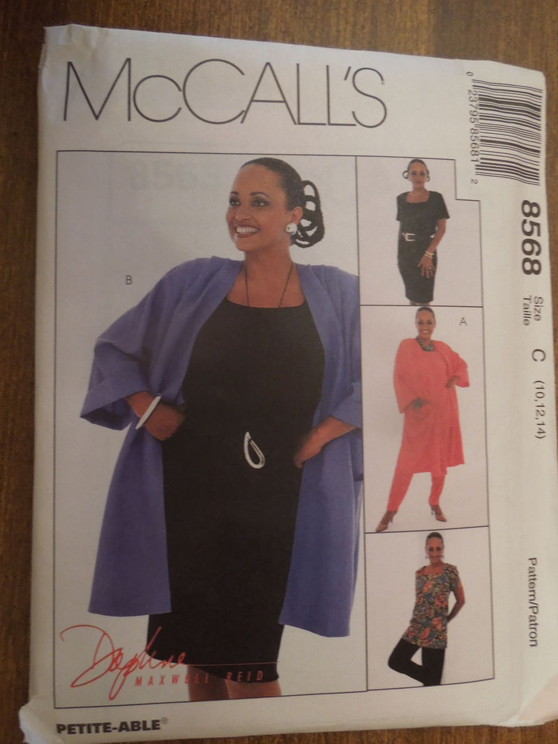 McCalls 8568, Misses, Separates, Petite, Uncut Sewing Patterns