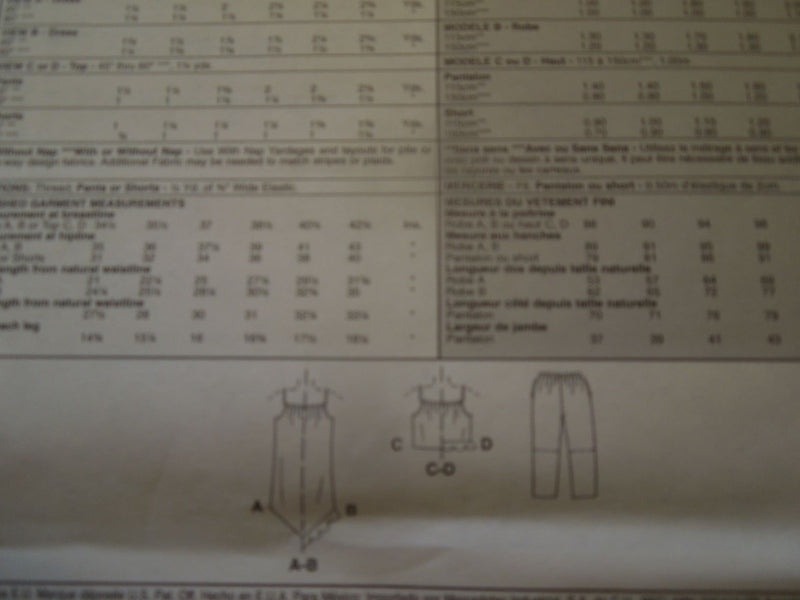 McCalls 3269, Girls, Separates, Uncut Sewing Pattern