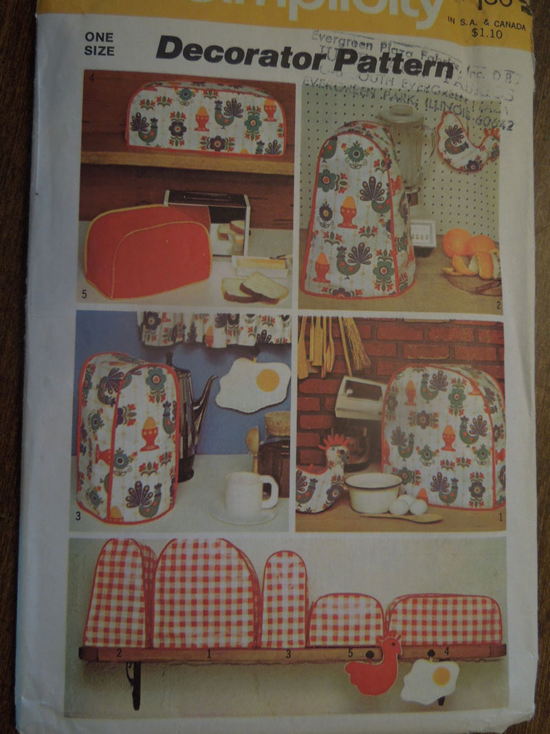 Simplicity 5495, Appliance Covers, Uncut Sewing Pattern
