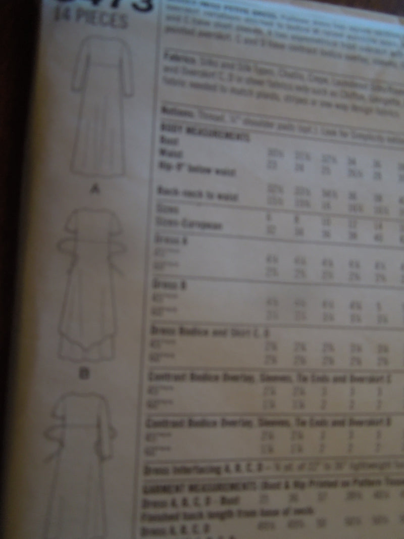 Simplicity 8473, Misses Dresses, Petite, Uncut Sewing Pattern