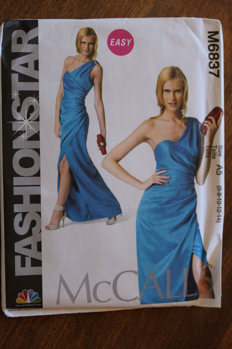 McCalls M6837, Misses Evening Wear, Formals, Uncut Sewing Pattern