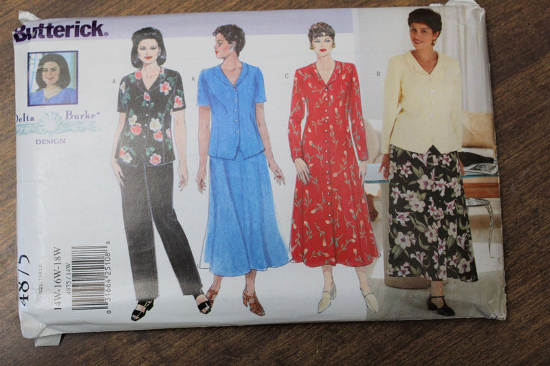 Butterick 4875, Womens Separates, Uncut Sewing Pattern