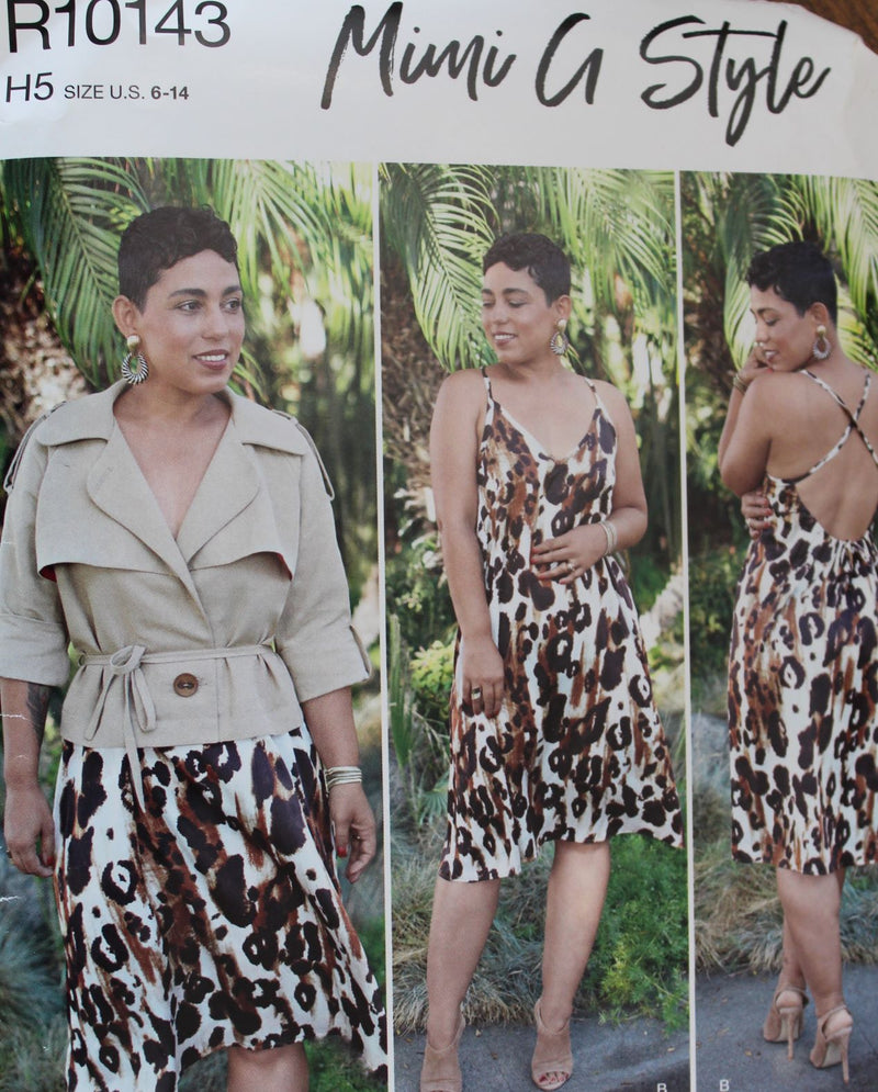 Simplicity R10143, Misses Dress, Jacket, Uncut Sewing Pattern