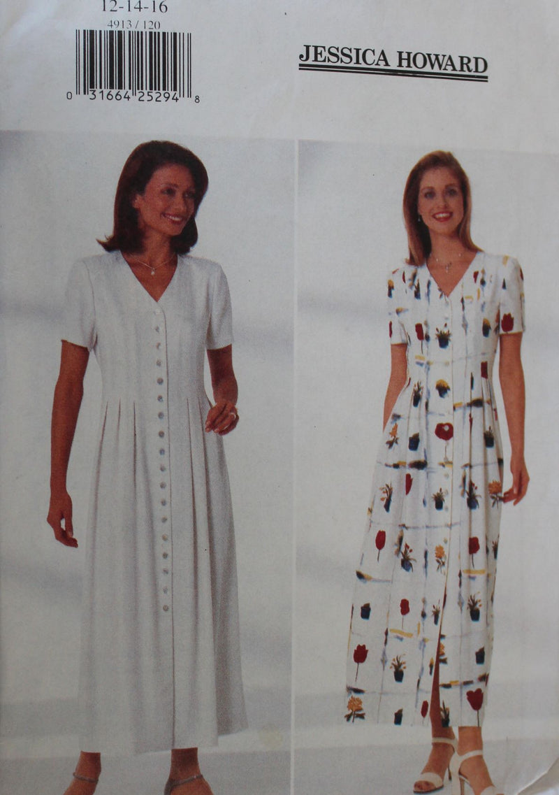 Butterick 4913, Misses Dresses, Uncut Sewing Pattern