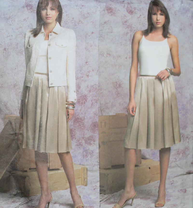 Vogue V2793, Misses Jacket and Skirt, Uncut Sewing Pattern