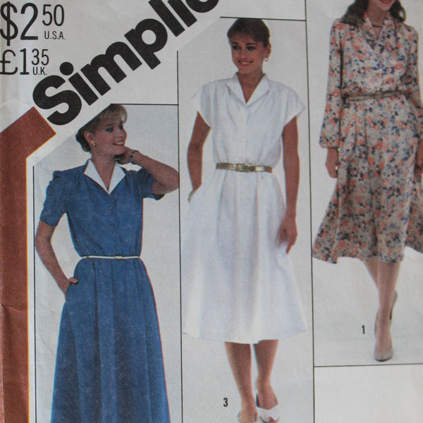 Simplicity 7499 B, Vintage Sewing Patterns