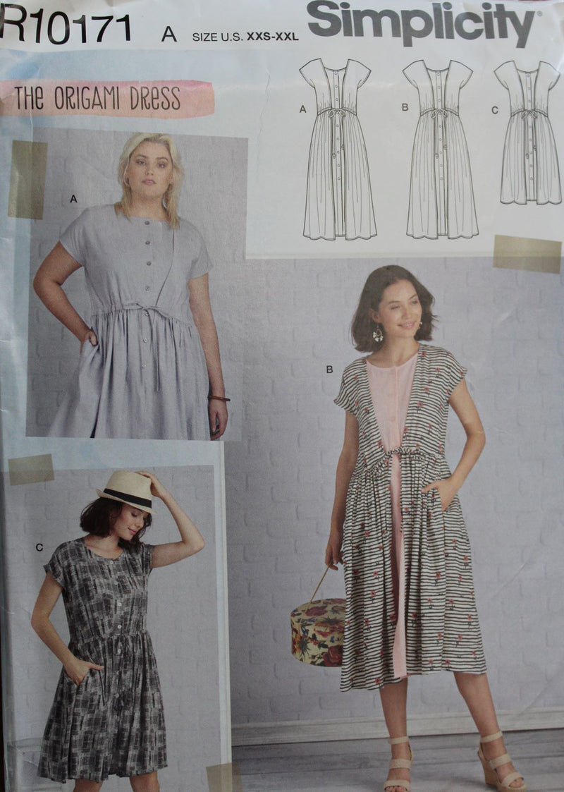 Simplicity R10171, Misses Dresses, Uncut Sewing Pattern