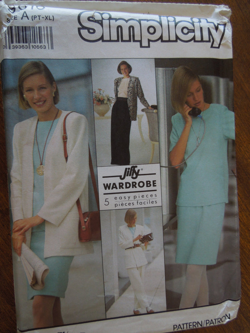Simplicity 9916, Misses, Separates, Knits, UNCUT sewing pattern,