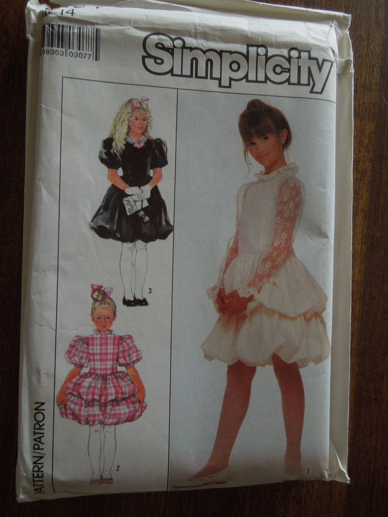 Simplicity 8364, Girls Dresses, UNCUT sewing pattern,
