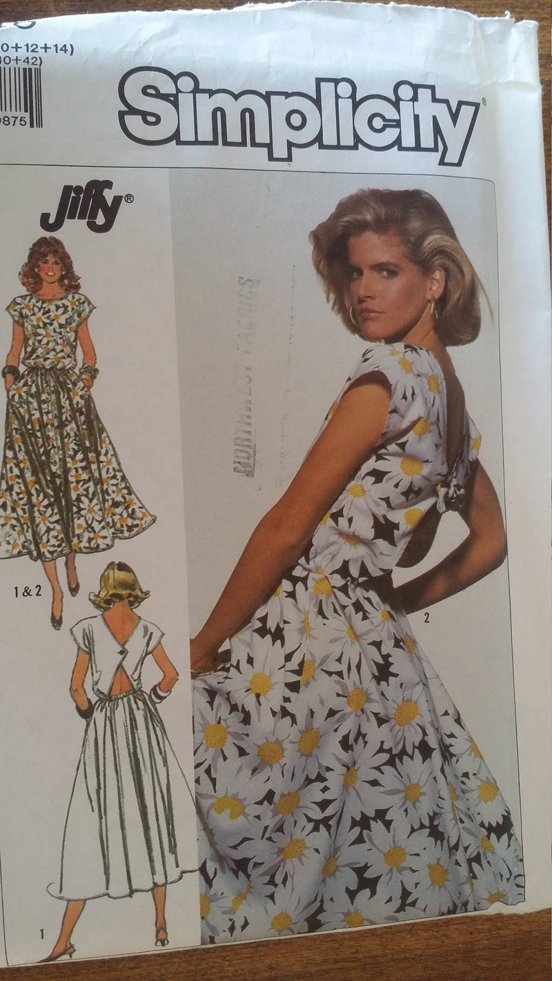 Simplicity 7946, Misses Dresses, UNCUT sewing pattern,